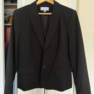 Calvin Klein Women’s Black Blazer - 14